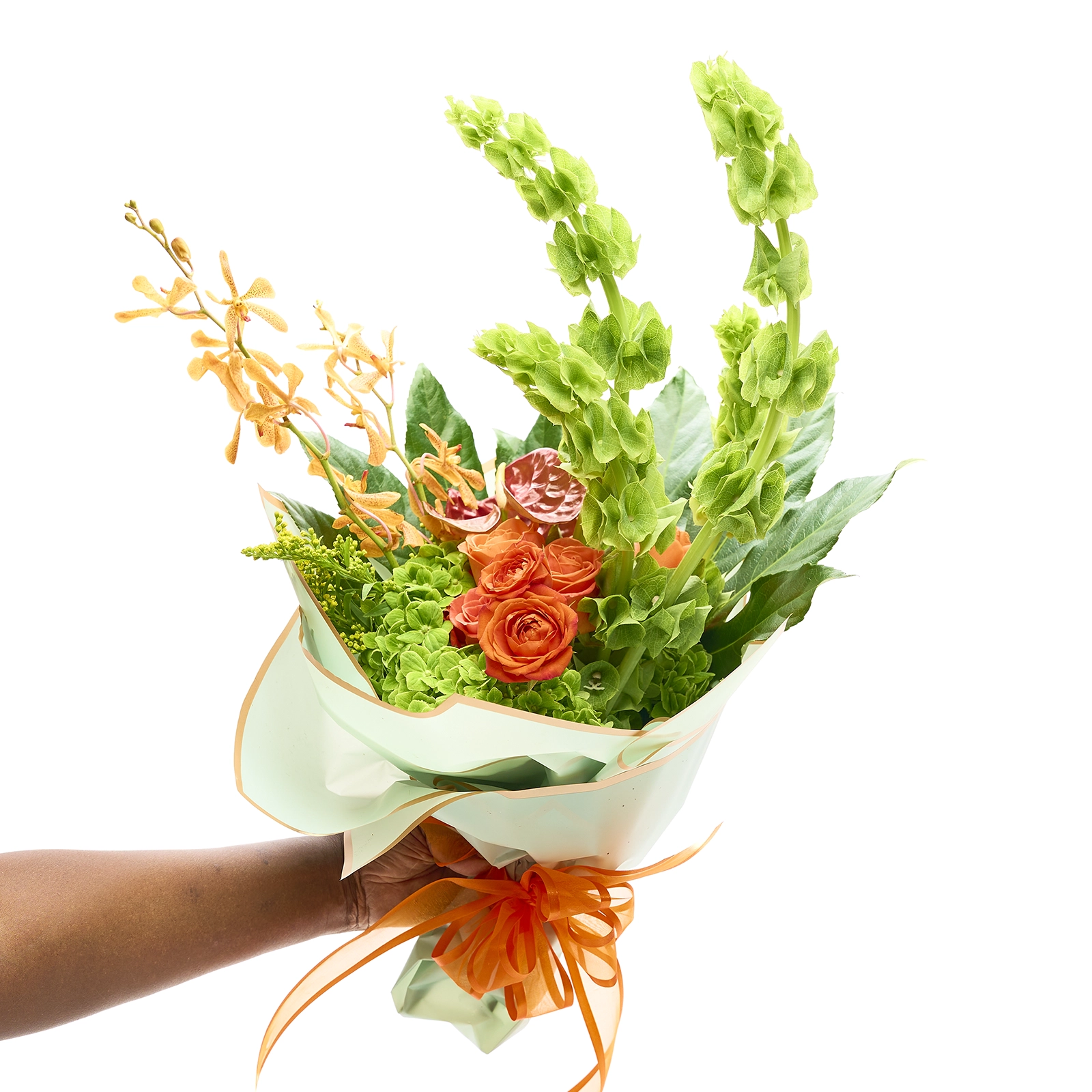 Season’s Embrace Wrapped Bouquet