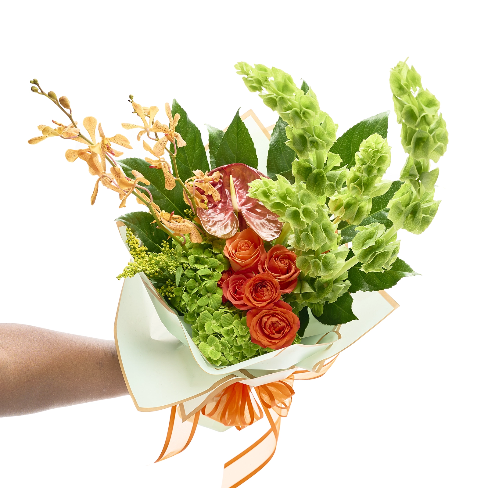 Season’s Embrace Wrapped Bouquet